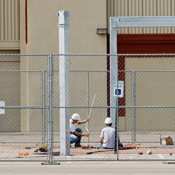 how much time can i rent the temporary fence for my construction site or event in Orange City